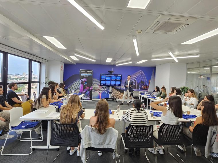 Working session with company teams